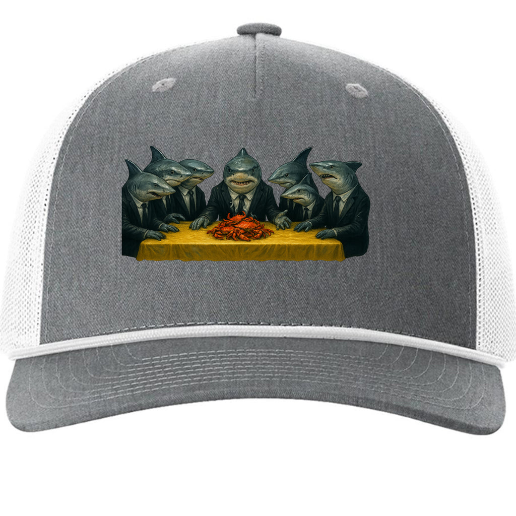 Heather Grey/ White - FRONT