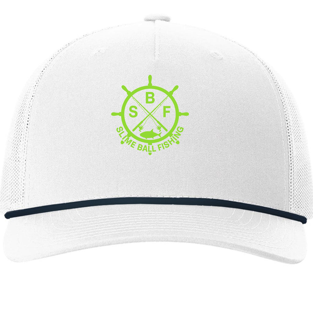 White/ Navy - FRONT