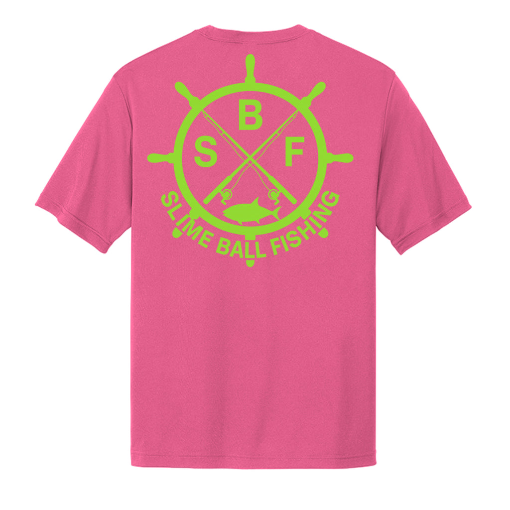 Neon Pink - ST350 - BACK