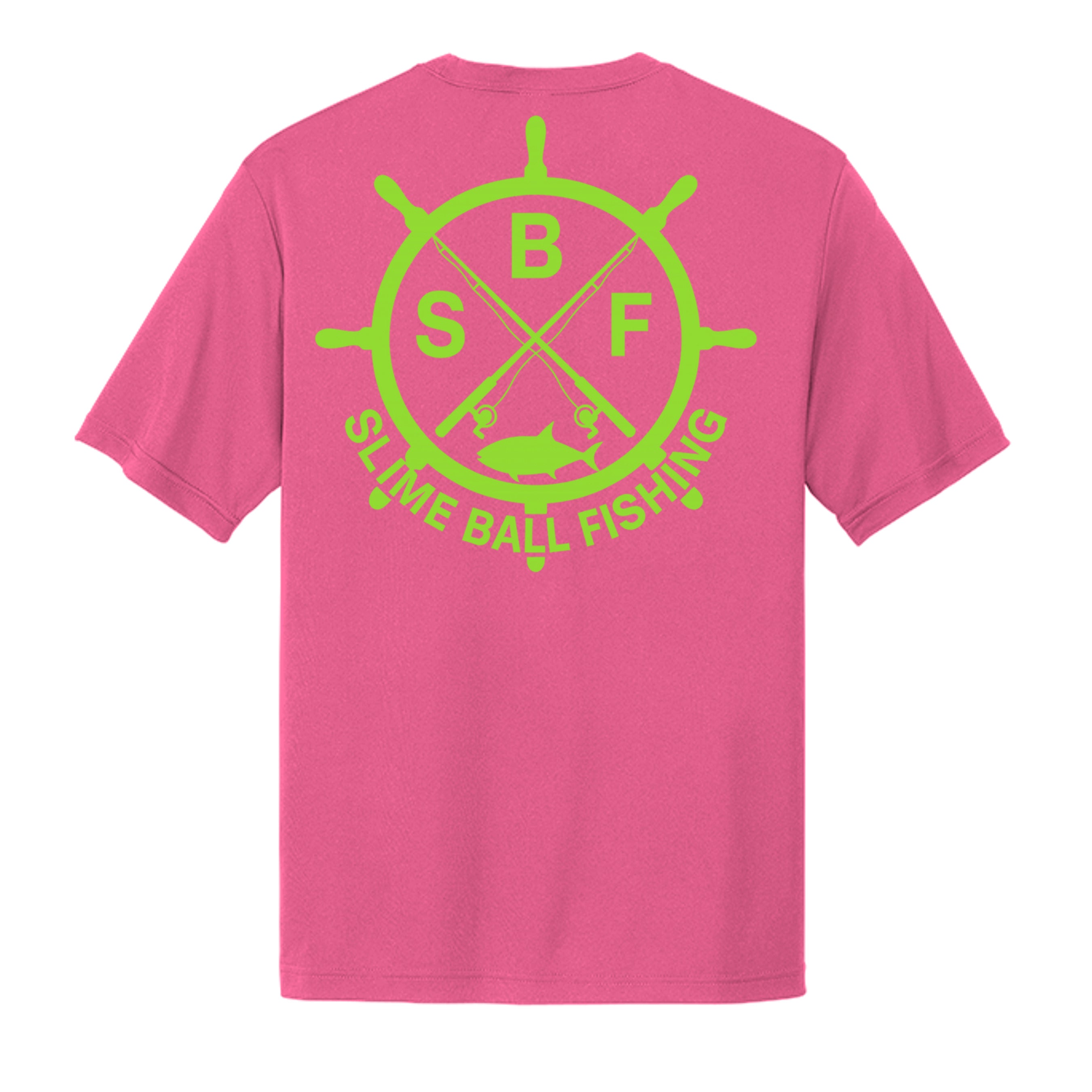 Neon Pink - ST350 - BACK